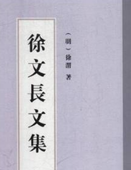 徐文长文集